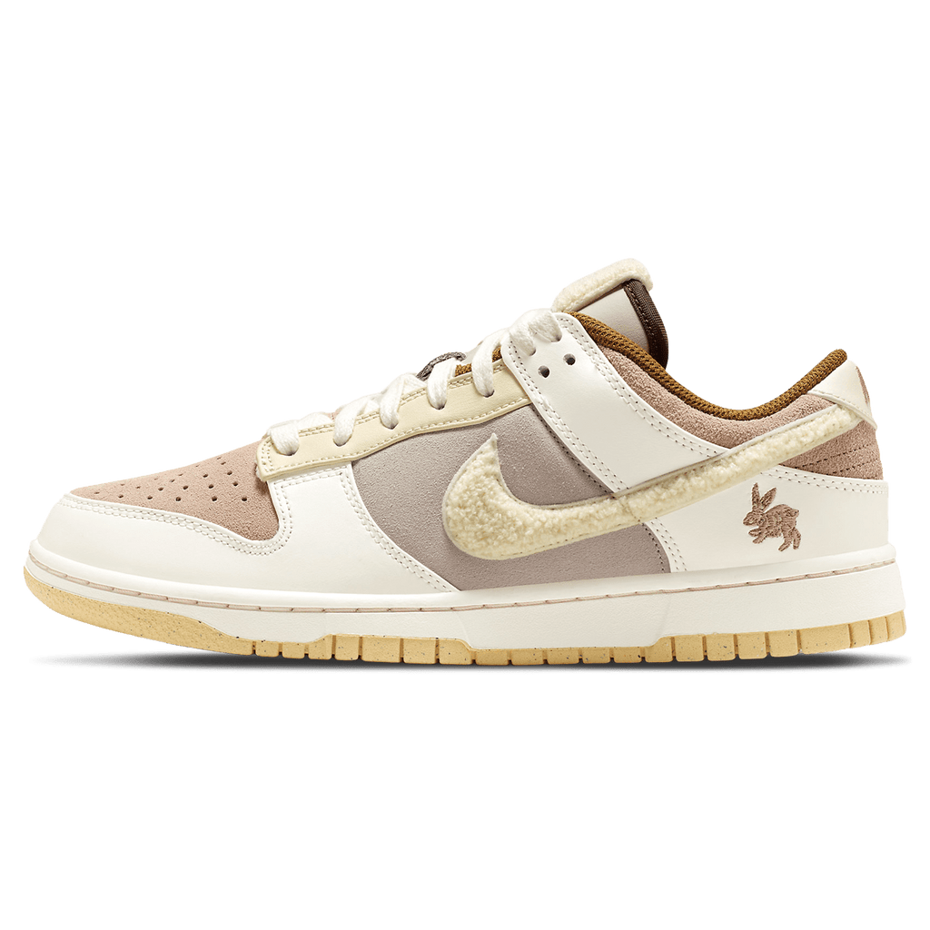 Nike Dunk Low 'Year of the Rabbit - White Taupe' — UK 3 | EU 35.5 | US 3.5 — Front View