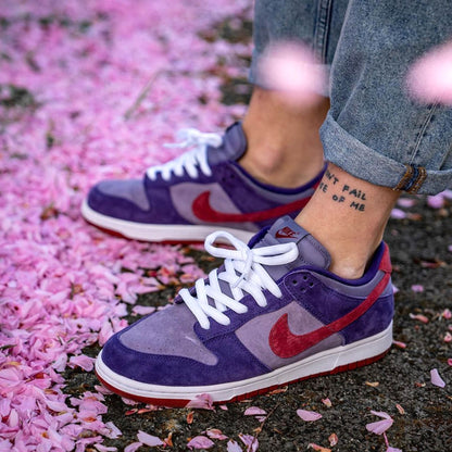 Nike Dunk Low Retro Vol. 1 SP 'Plum' — UK 3 | EU 35.5 | US 3.5 — Alternate View 7