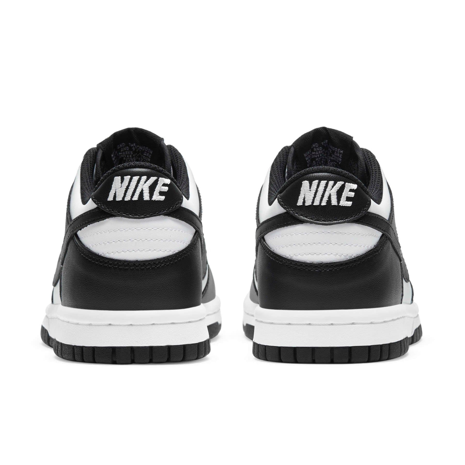 Nike Dunk Low GS 'Black White' — UK 13.5 | EU 32 | US 1Y — Top View