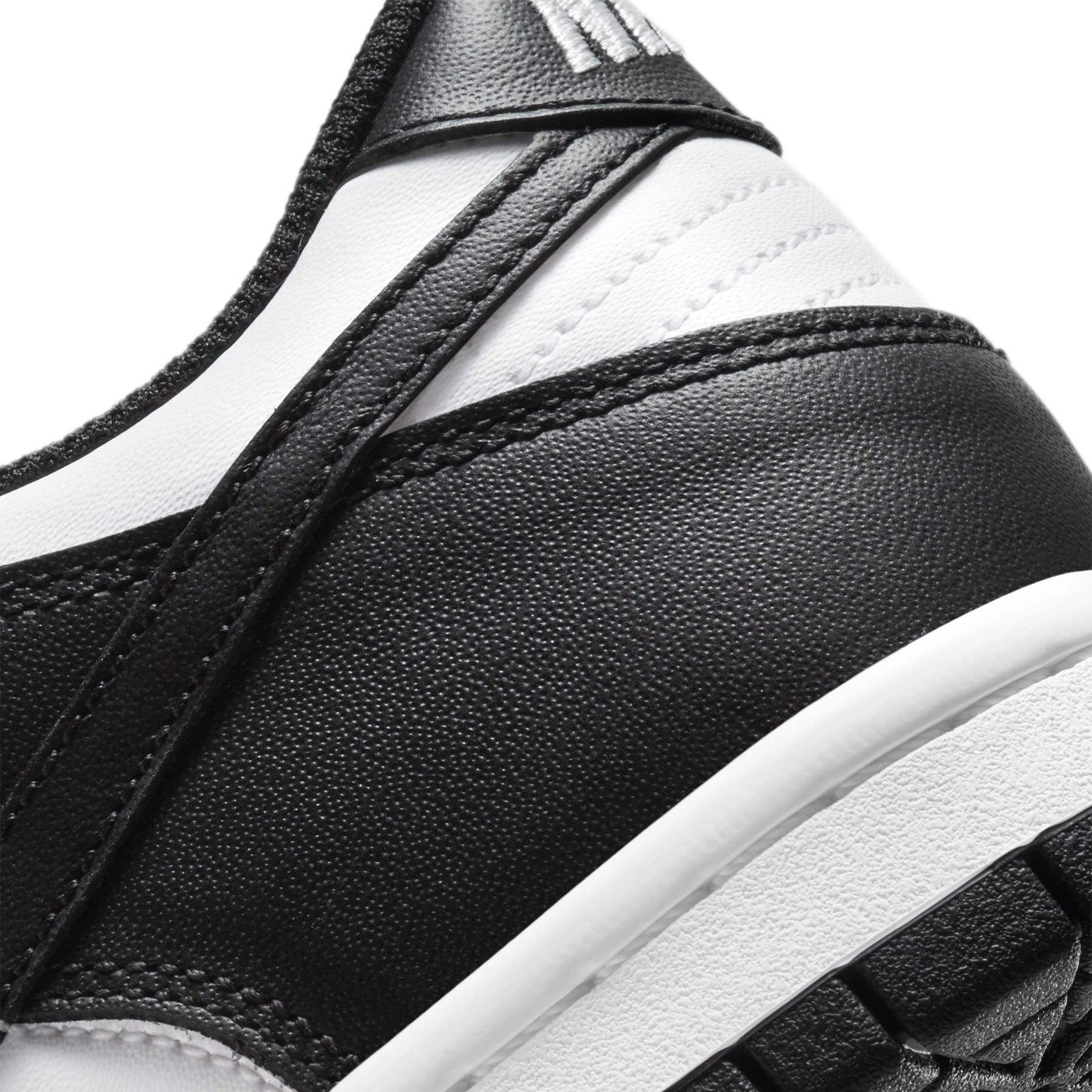 Nike Dunk Low GS 'Black White' — UK 13.5 | EU 32 | US 1Y — Alternate View 7
