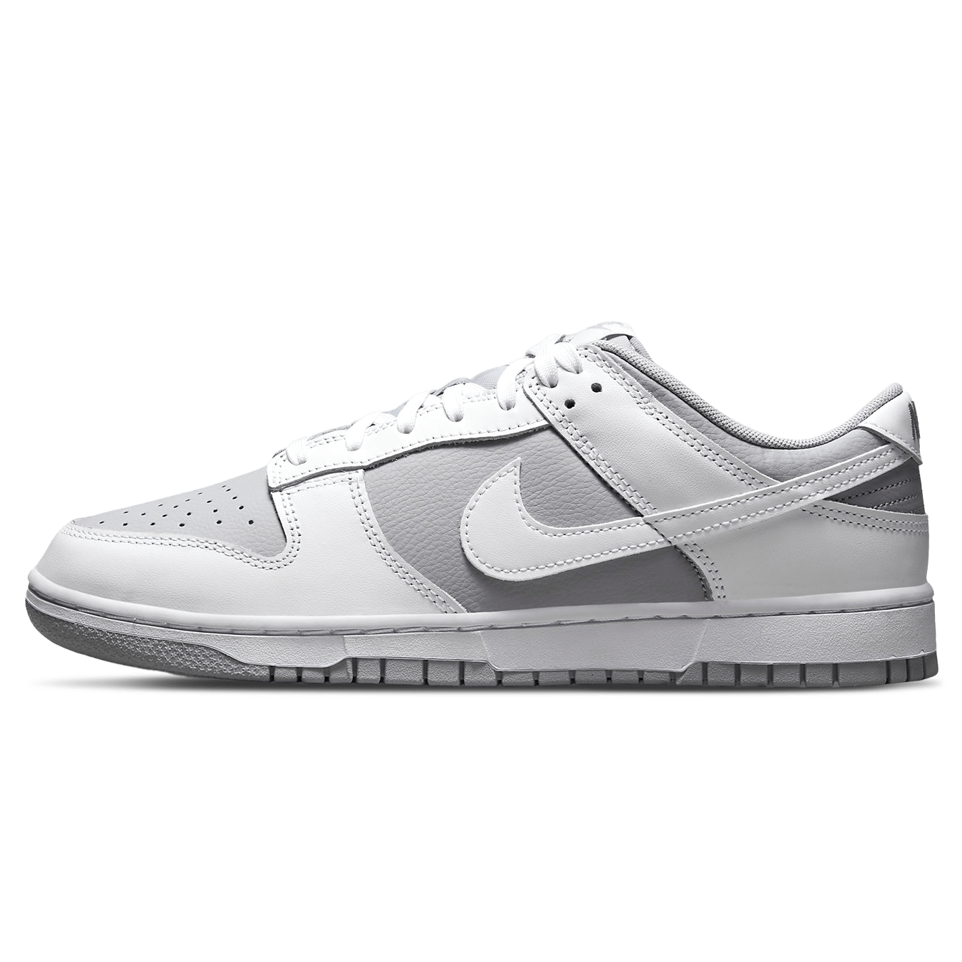 Nike Dunk Low 'White Neutral Grey' — UK 3 | EU 35.5 | US 3.5 — Front View