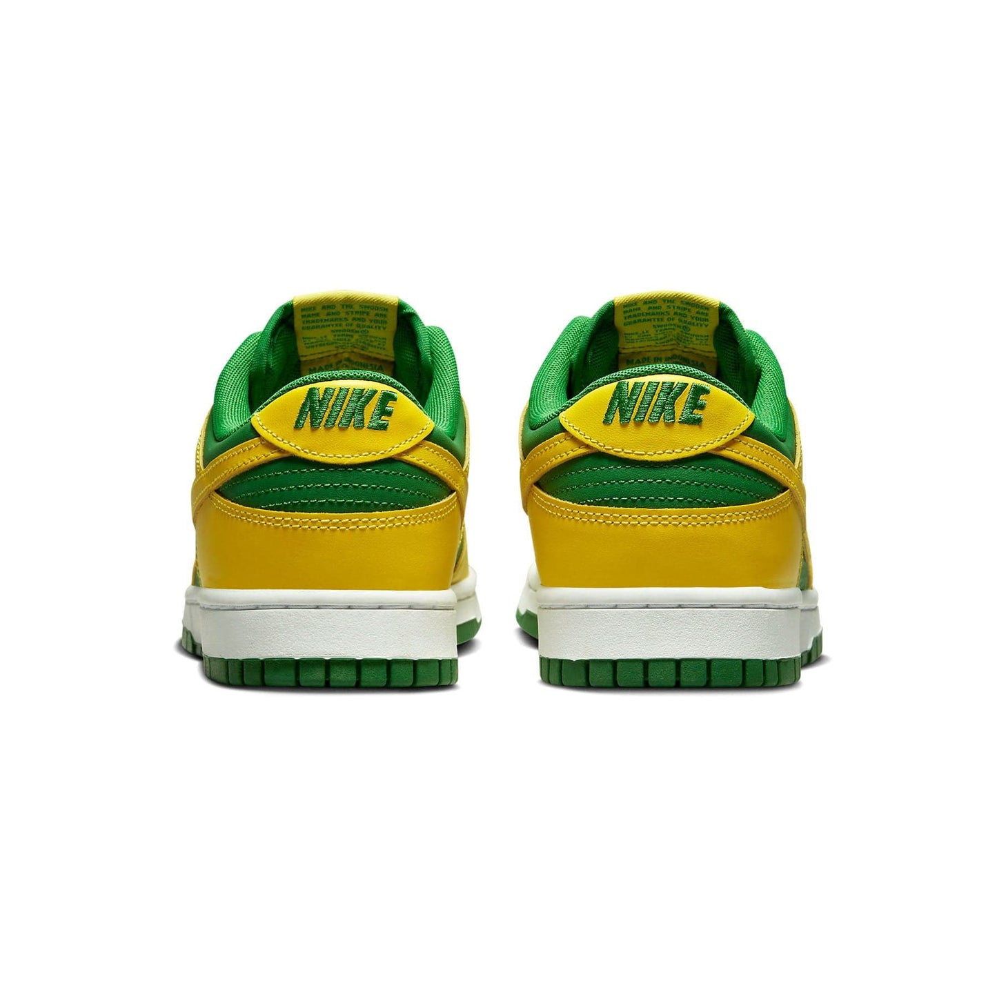 Nike Dunk Low 'Reverse Brazil' — UK 3 | EU 35.5 | US 3.5 — Top View