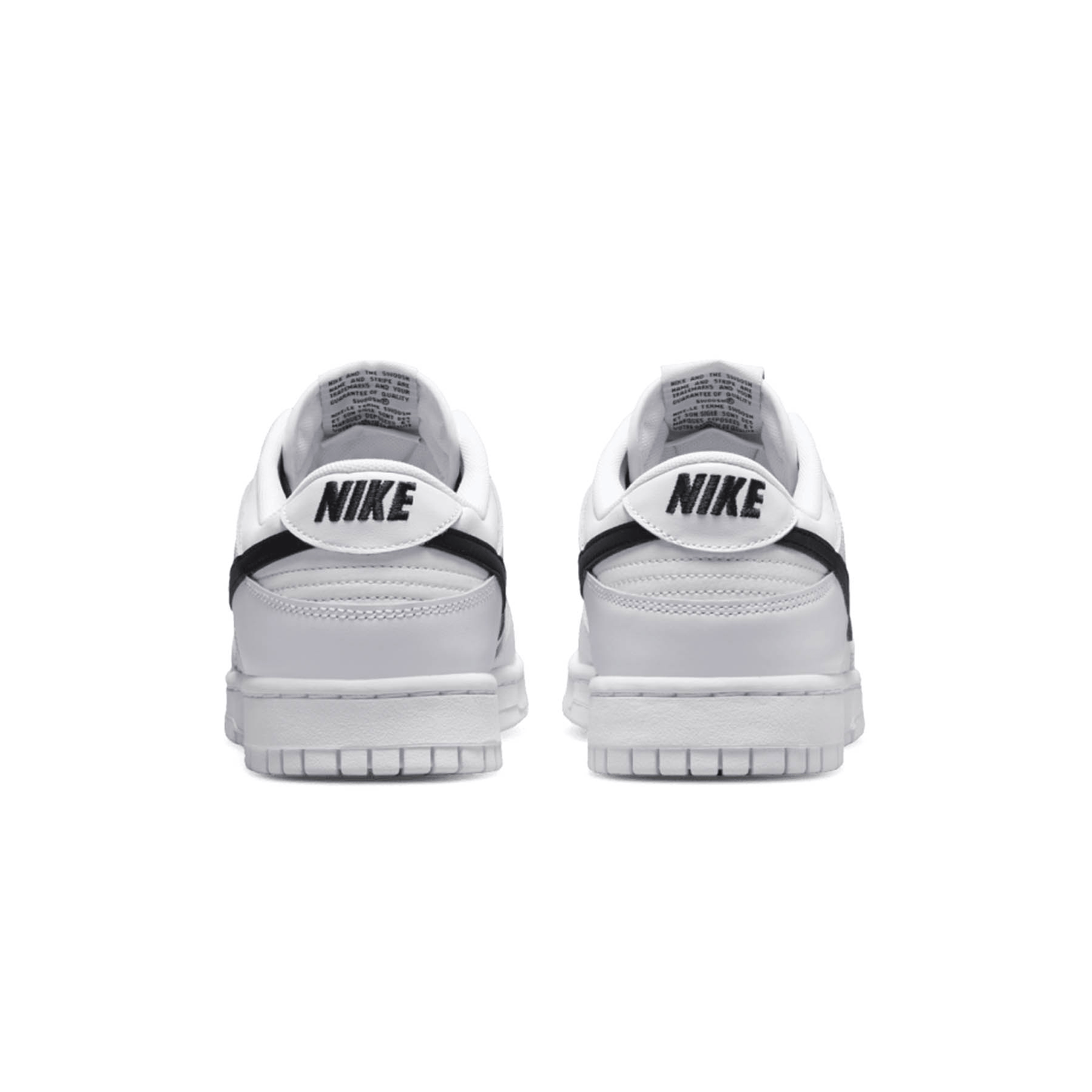 Nike Dunk Low 'Reverse Panda' — UK 3 | EU 35.5 | US 3.5 — Top View