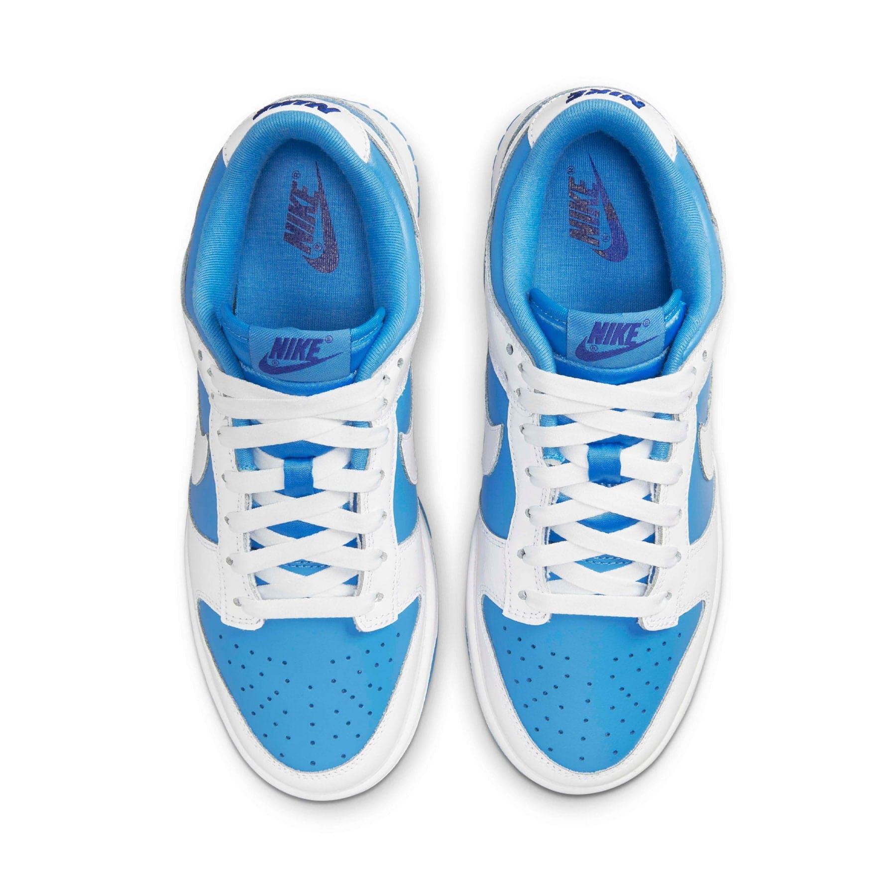 Nike Dunk Low Wmns 'Reverse UNC' — UK 2.5 | EU 35.5 | US 5 — Top View