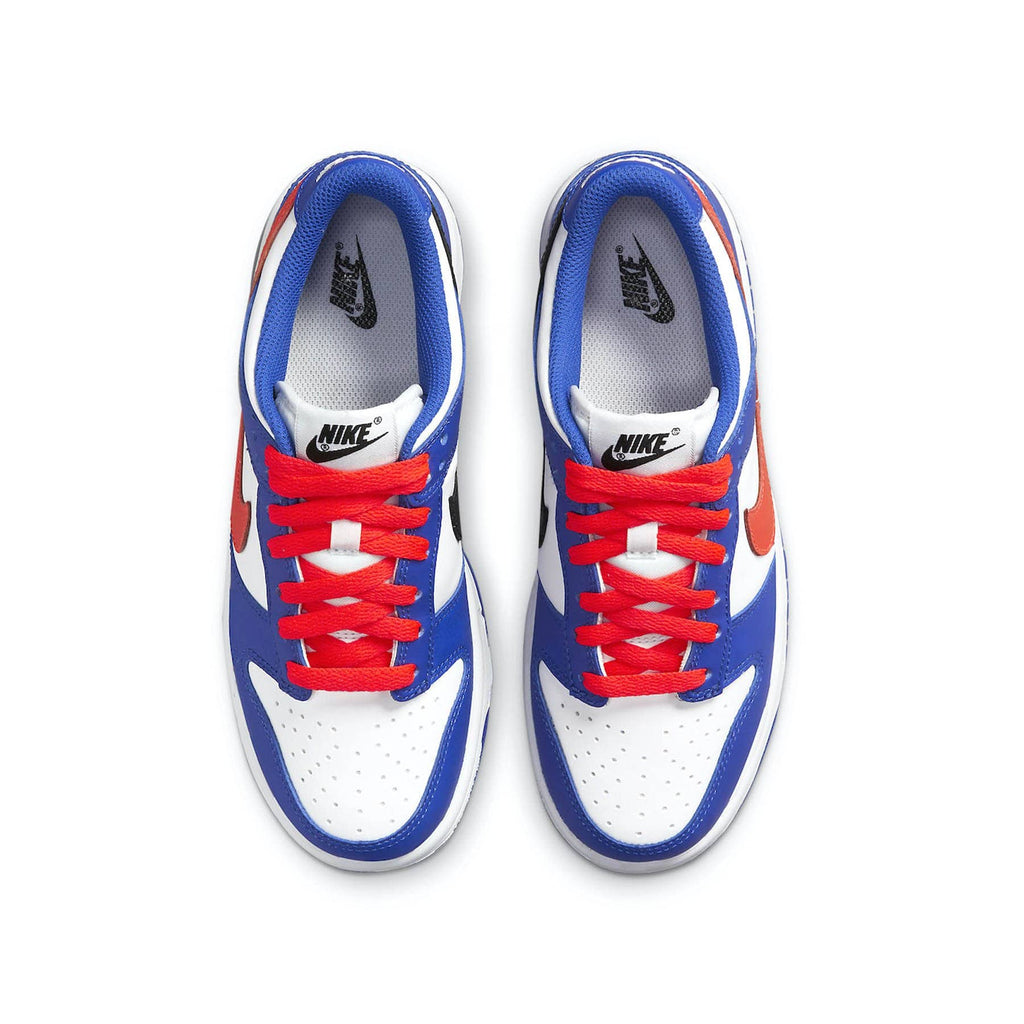 Nike Dunk Low GS 'Mismatched Swoosh' — UK 13.5 | EU 32 | US 1Y — Back View
