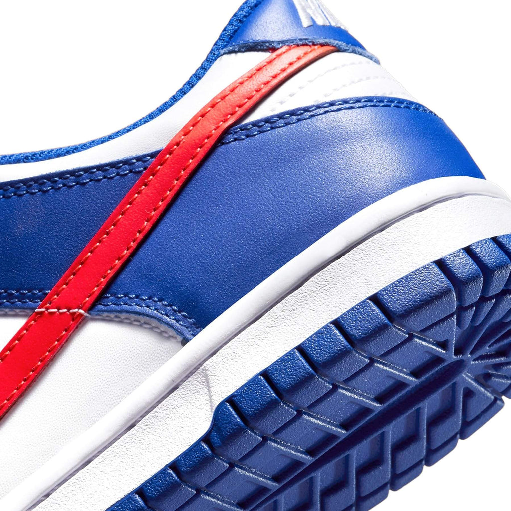 Nike Dunk Low GS 'Mismatched Swoosh' — UK 13.5 | EU 32 | US 1Y — Top View