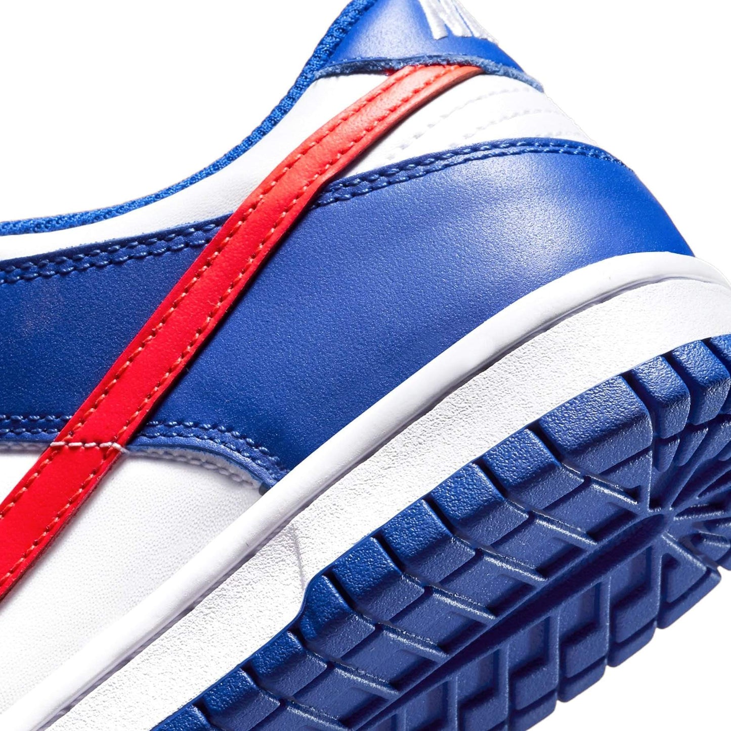 Nike Dunk Low GS 'Mismatched Swoosh' — UK 13.5 | EU 32 | US 1Y — Top View