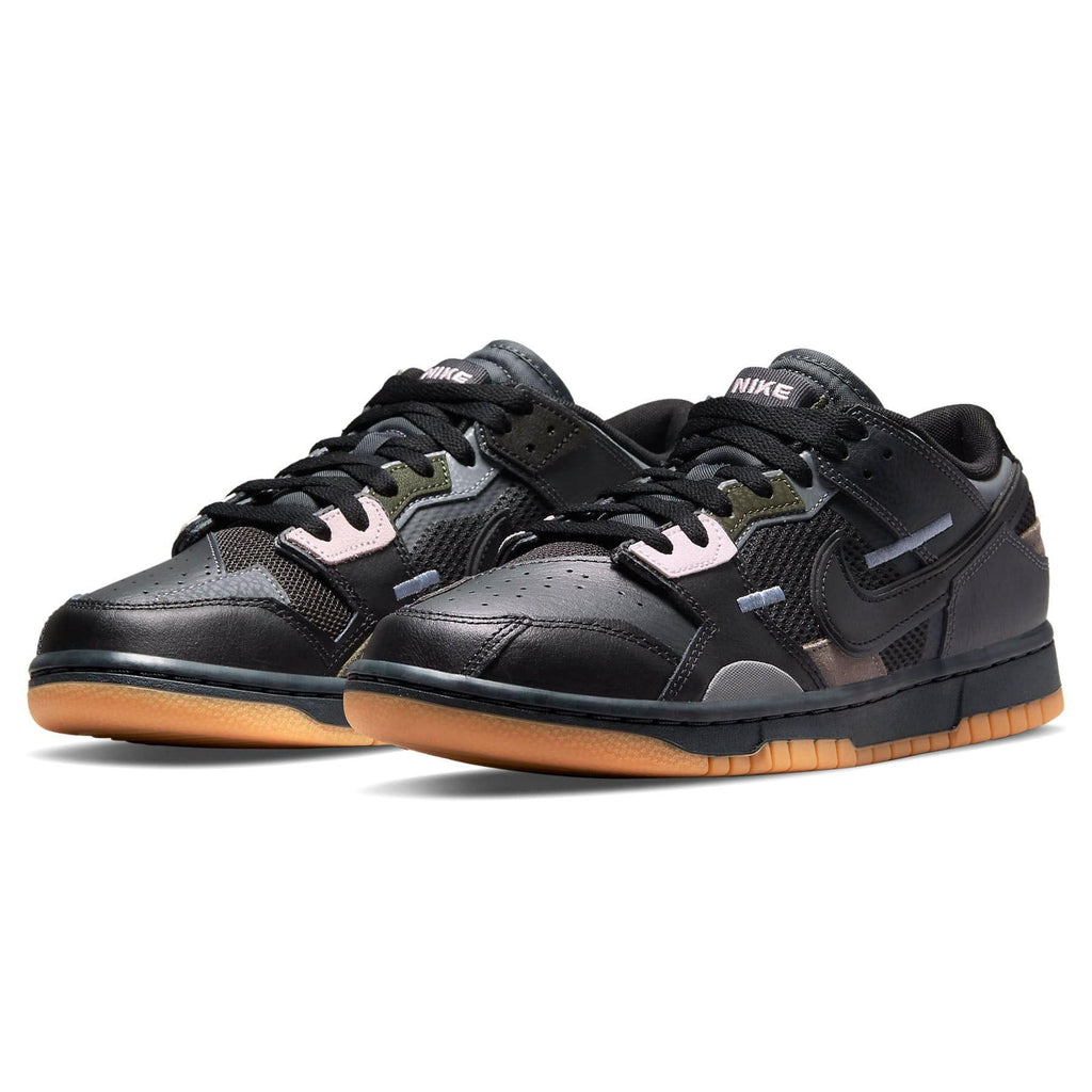 Nike Dunk Low Scrap 'Black' — UK 3 | EU 35.5 | US 3.5 — Side View