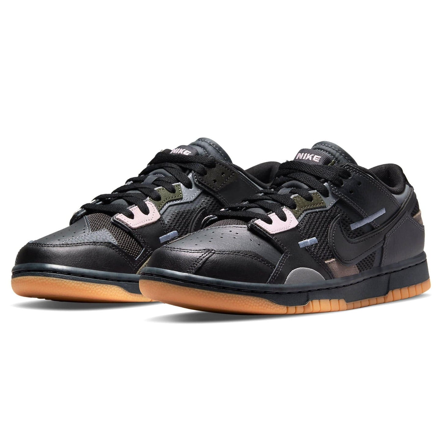 Nike Dunk Low Scrap 'Black' — UK 3 | EU 35.5 | US 3.5 — Side View