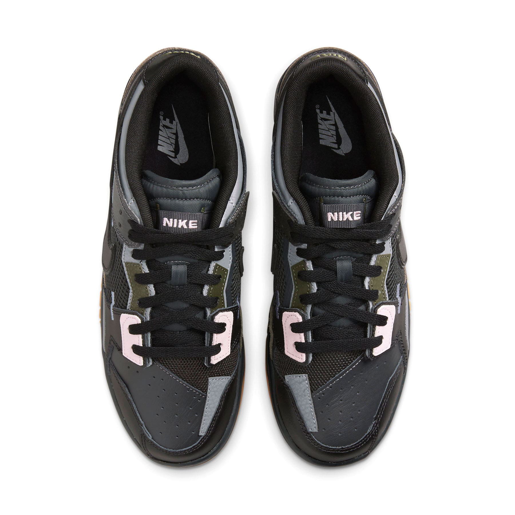 Nike Dunk Low Scrap 'Black' — UK 3 | EU 35.5 | US 3.5 — Back View