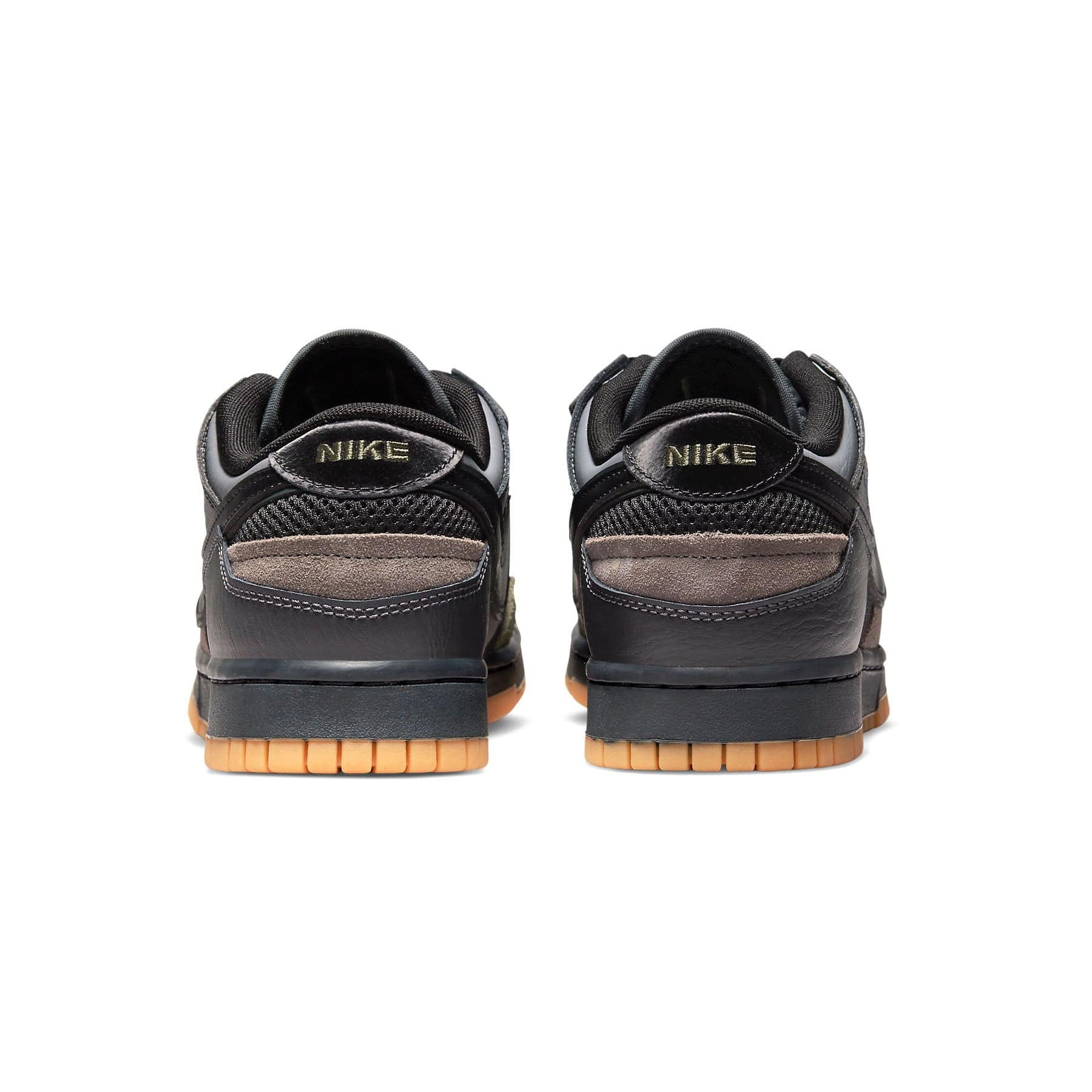 Nike Dunk Low Scrap 'Black' — UK 3 | EU 35.5 | US 3.5 — Top View