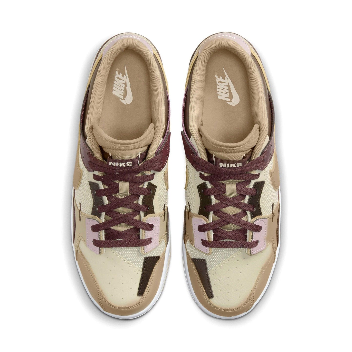 Nike Dunk Low Scrap 'Latte' — UK 3 | EU 35.5 | US 3.5 — Back View