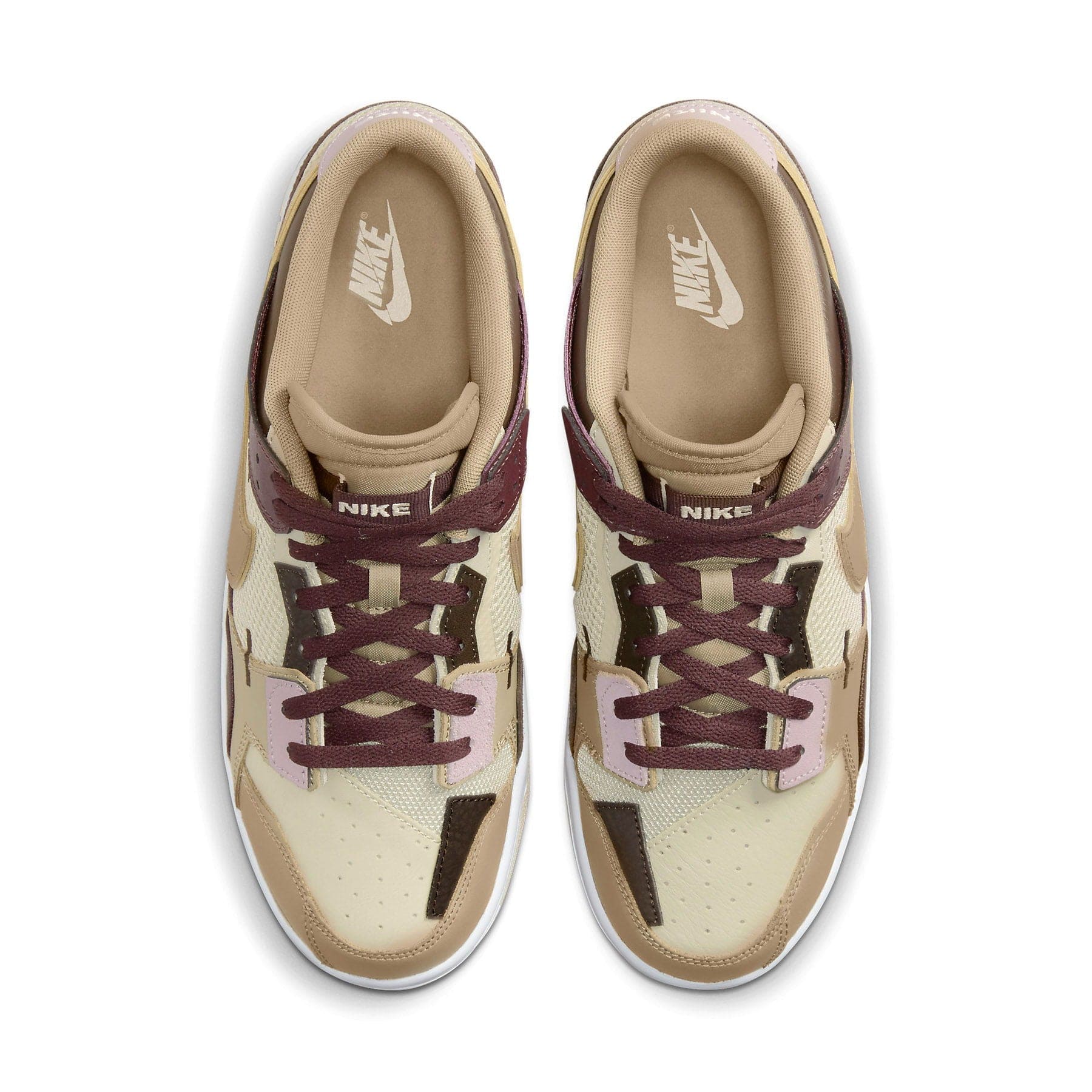 Nike Dunk Low Scrap 'Latte' — UK 3 | EU 35.5 | US 3.5 — Back View