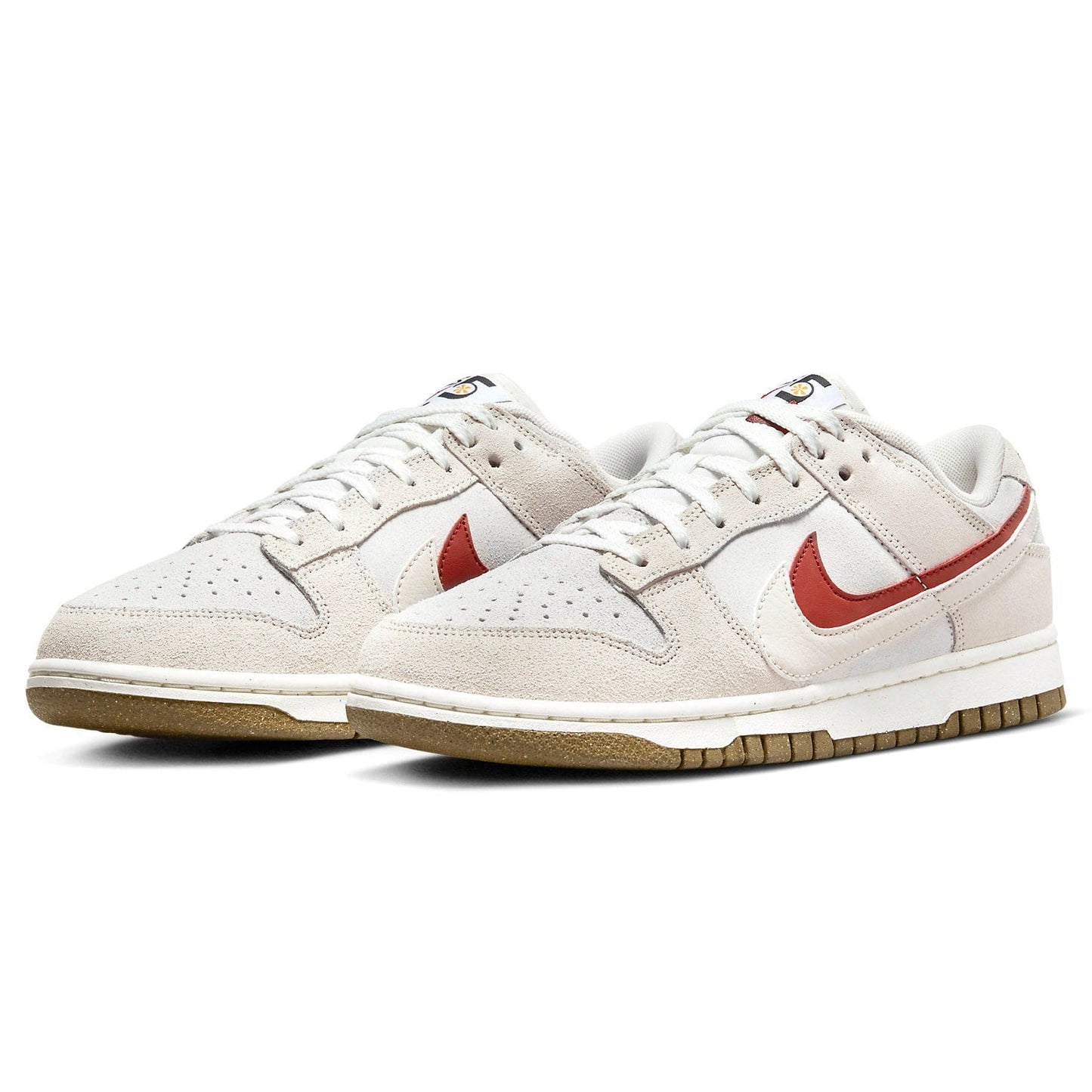 Nike Dunk Low Wmns SE 85 'Double Swoosh Sail Orange' — UK 2.5 | EU 35.5 | US 5 — Side View