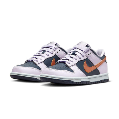 Nike Dunk Low SE GS 'Copper Swoosh' — UK 13.5 | EU 32 | US 1Y — Side View