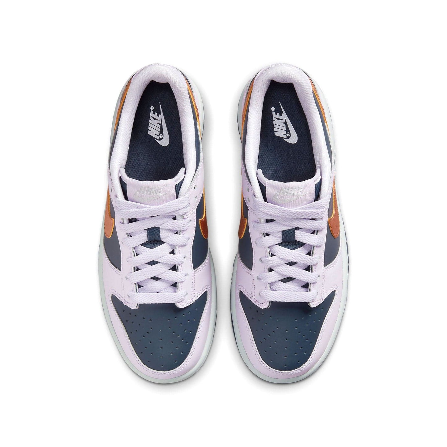 Nike Dunk Low SE GS 'Copper Swoosh' — UK 13.5 | EU 32 | US 1Y — Back View