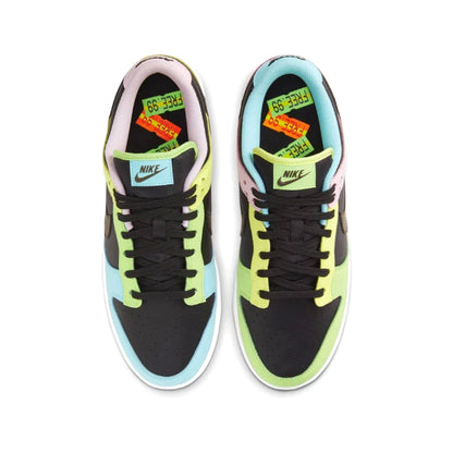 Nike Dunk Low SE ‘Free.99 - Black’ — UK 3 | EU 35.5 | US 3.5 — Back View