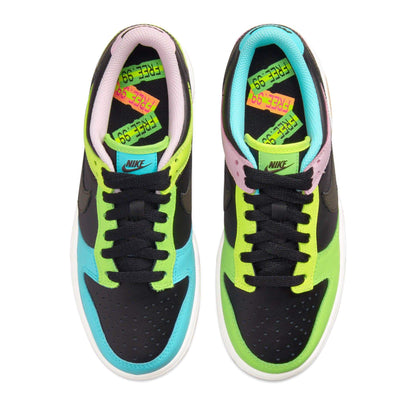 Nike Dunk Low SE GS 'Free.99 - Black' — UK 13.5 | EU 32 | US 1Y — Back View