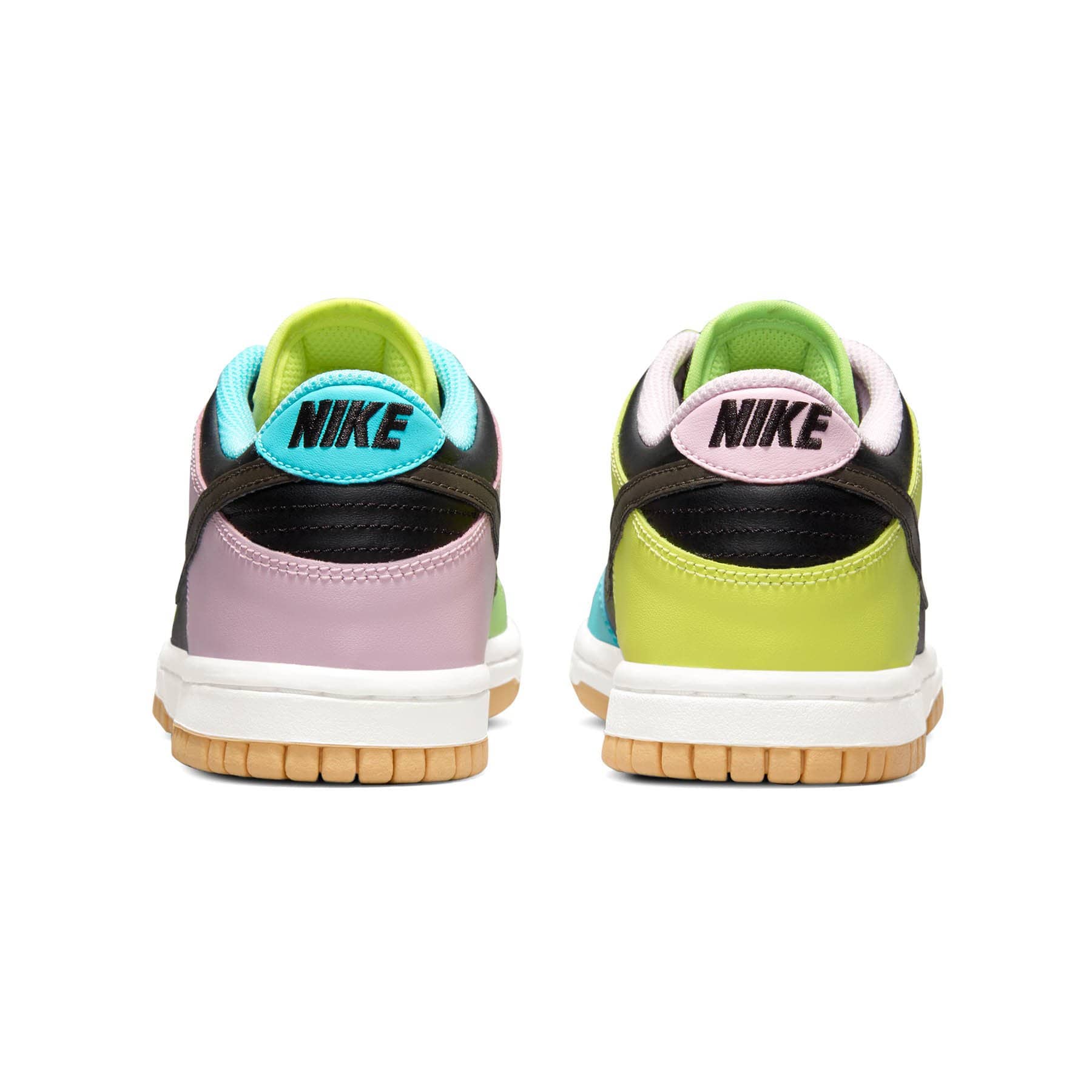 Nike Dunk Low SE GS 'Free.99 - Black' — UK 13.5 | EU 32 | US 1Y — Top View
