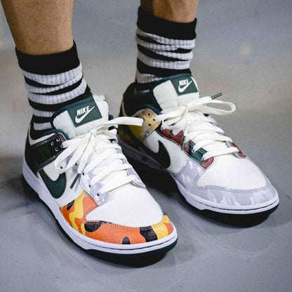 Nike Dunk Low SE 'Sail Multi-Camo' — UK 3 | EU 35.5 | US 3.5 — Alternate View 9