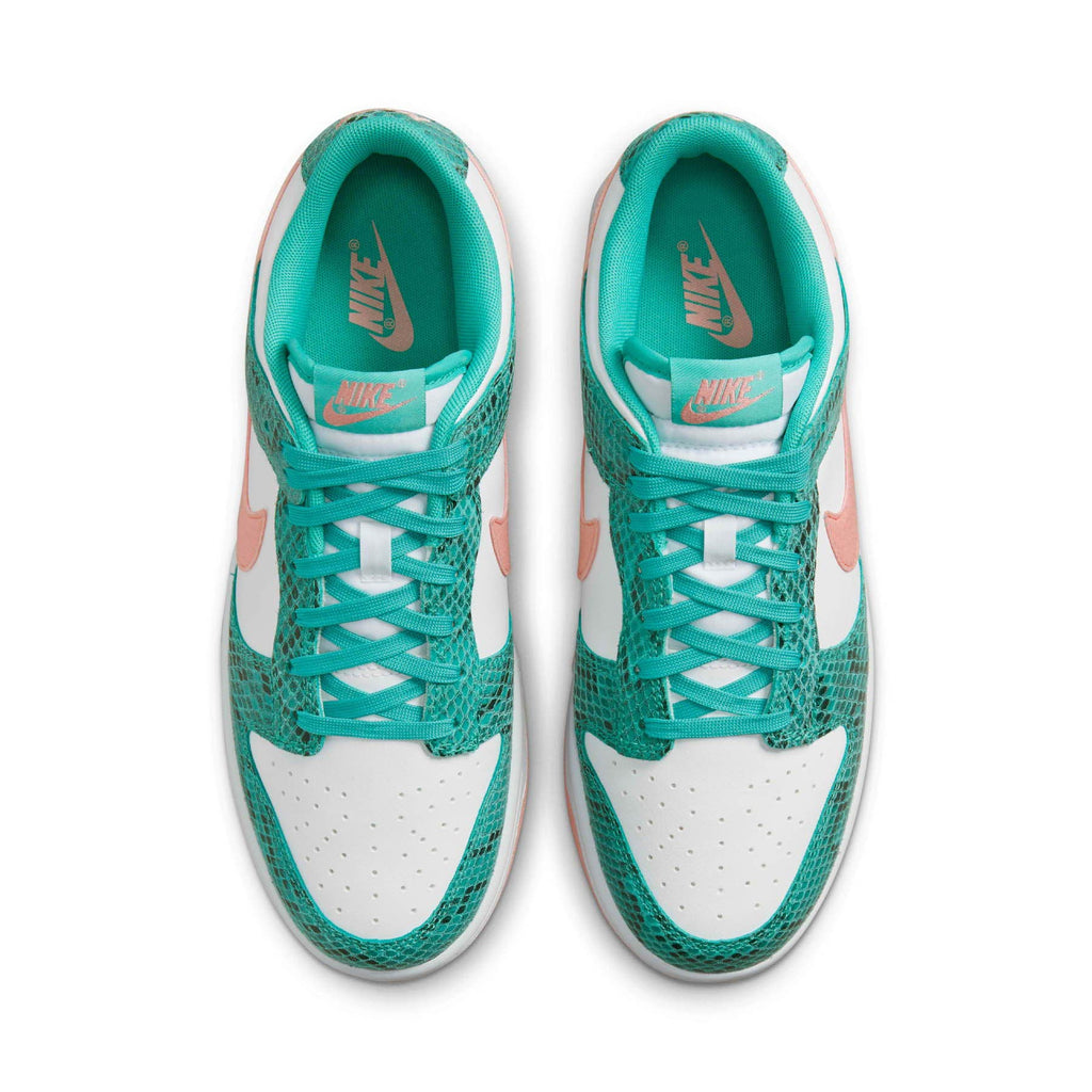 Nike Dunk Low 'Washed Teal Snakeskin' — UK 3 | EU 35.5 | US 3.5 — Detail View
