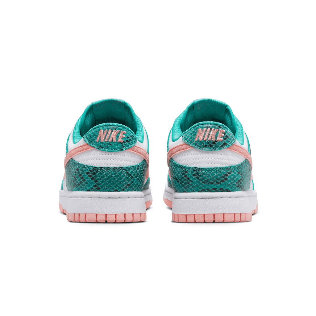 Nike Dunk Low 'Washed Teal Snakeskin' — UK 3 | EU 35.5 | US 3.5 — Top View