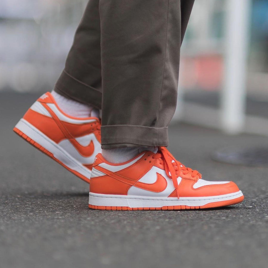 Nike Dunk Low Retro SP 'Syracuse' — UK 3 | EU 35.5 | US 3.5 — Lifestyle View