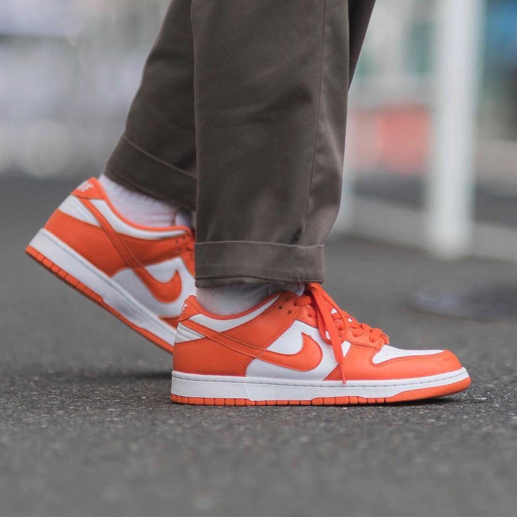 Nike Dunk Low Retro SP 'Syracuse' — UK 3 | EU 35.5 | US 3.5 — Lifestyle View