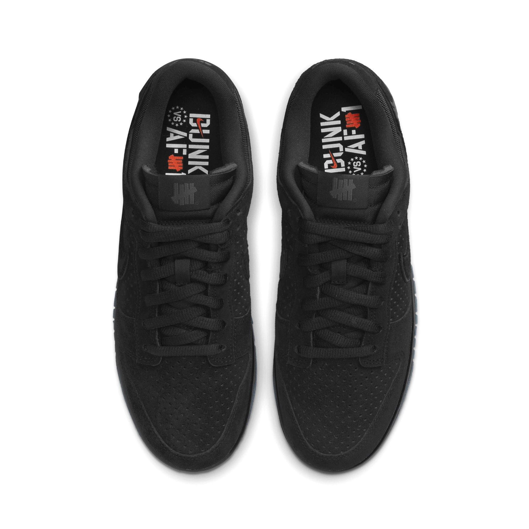 Undefeated x Nike Dunk Low 'Dunk vs AF1' — UK 3 | EU 35.5 | US 3.5 — Back View