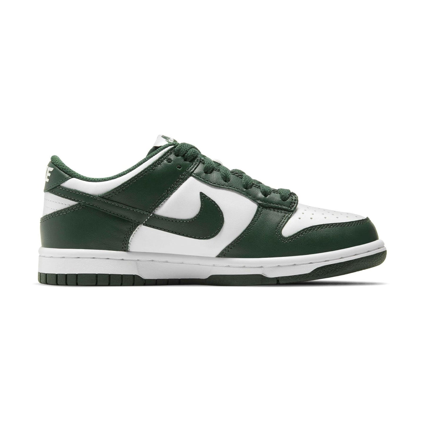 Nike Dunk Low GS 'Michigan State' — UK 13.5 | EU 32 | US 1Y — Back View