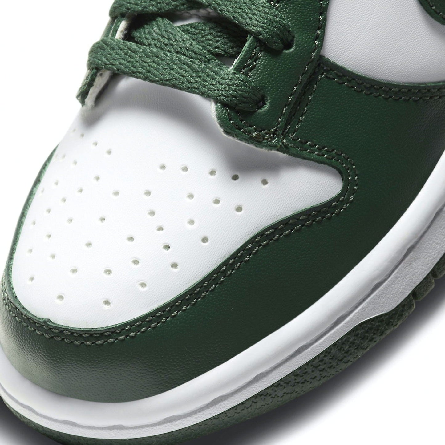 Nike Dunk Low GS 'Michigan State' — UK 13.5 | EU 32 | US 1Y — Lifestyle View
