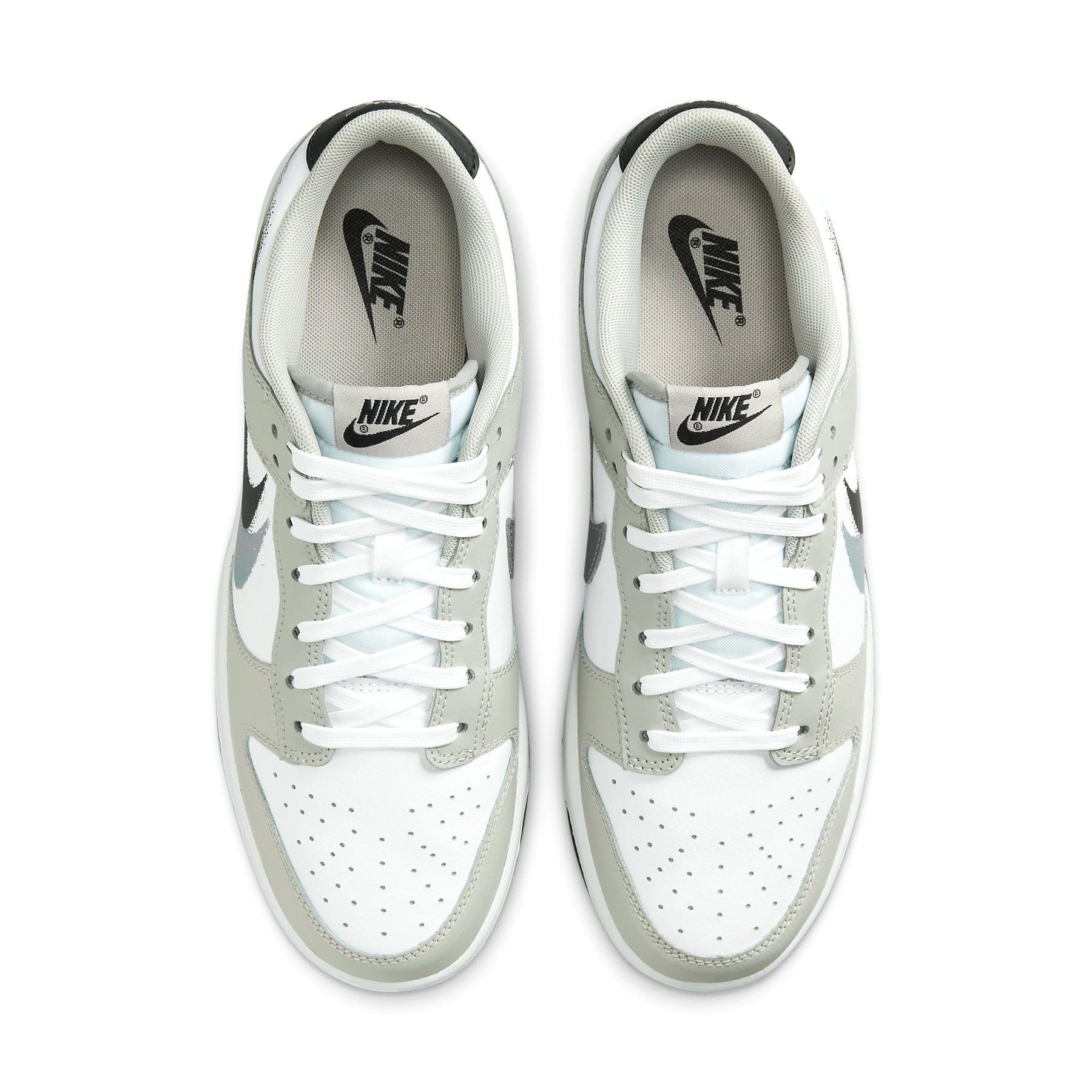 Nike Dunk Low 'Spray Paint Swoosh' — UK 3 | EU 35.5 | US 3.5 — Back View