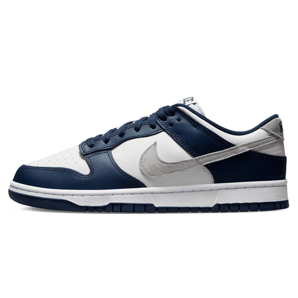 Nike Dunk Low 'Midnight Navy Smoke Grey' — UK 3 | EU 35.5 | US 3.5 — Front View