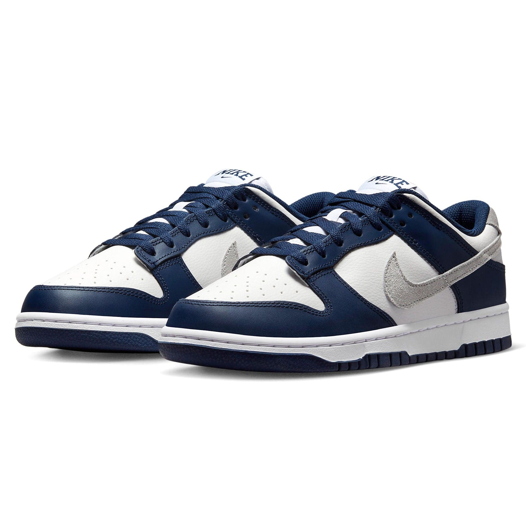 Nike Dunk Low 'Midnight Navy Smoke Grey' — UK 3 | EU 35.5 | US 3.5 — Side View