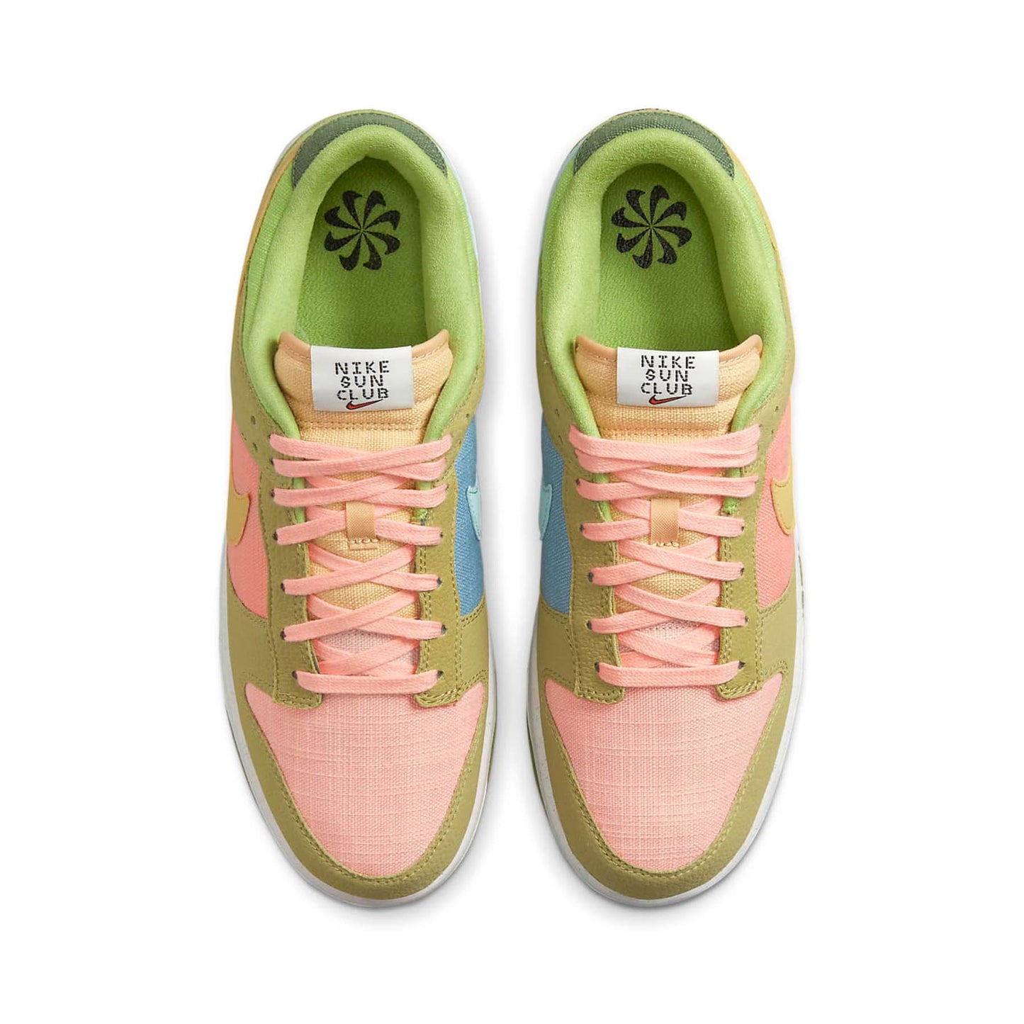 Nike Dunk Low 'Sun Club' — UK 3 | EU 35.5 | US 3.5 — Top View