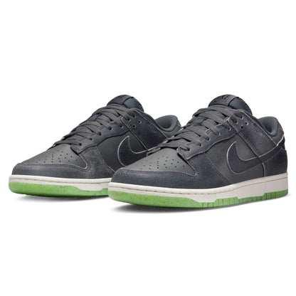 Nike Dunk Low 'Iron Grey Scream Green' — UK 3 | EU 35.5 | US 3.5 — Side View