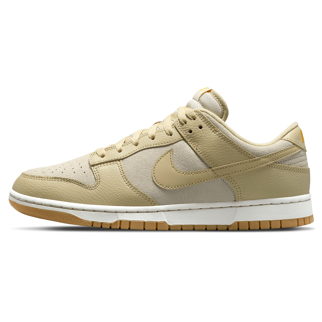 Nike Dunk Low 'Khaki Gum' — UK 3 | EU 35.5 | US 3.5 — Front View