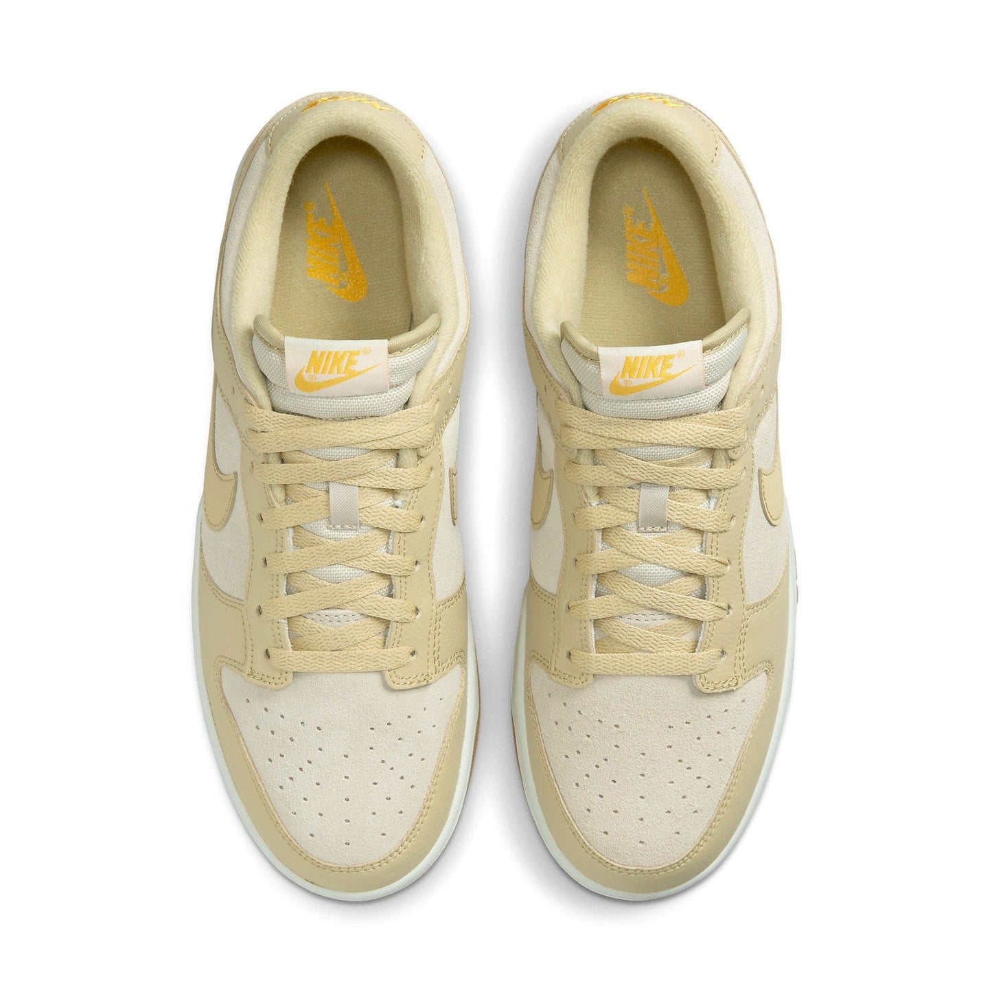 Nike Dunk Low 'Khaki Gum' — UK 3 | EU 35.5 | US 3.5 — Top View