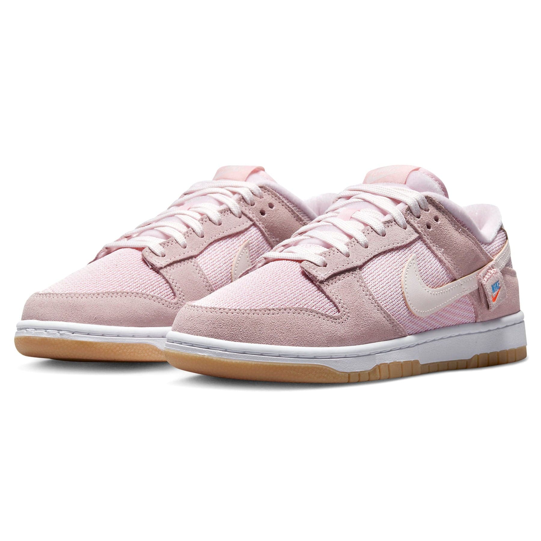 Nike Dunk Low Wmns 'Teddy Bear - Light Soft Pink' — UK 2.5 | EU 35.5 | US 5 — Side View