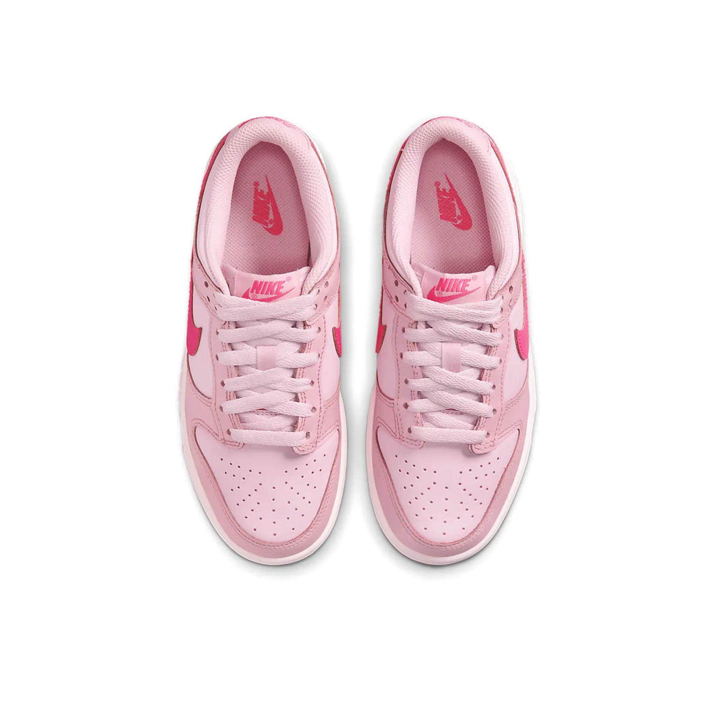 Nike Dunk Low GS 'Triple Pink' — UK 13.5 | EU 32 | US 1Y — Top View