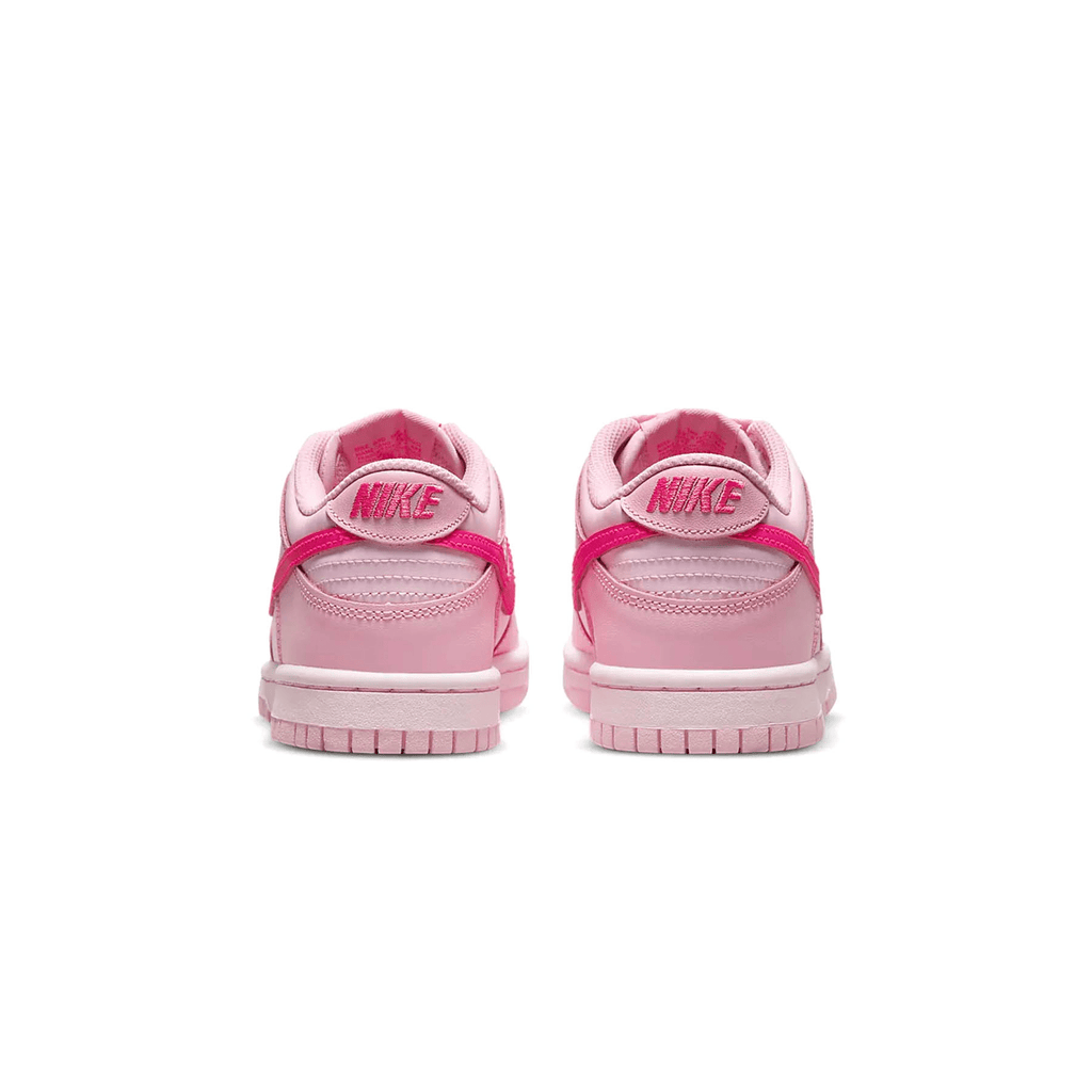 Nike Dunk Low GS 'Triple Pink' — UK 13.5 | EU 32 | US 1Y — Back View