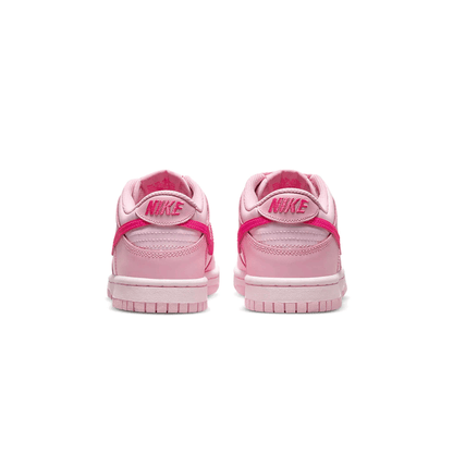 Nike Dunk Low GS 'Triple Pink' — UK 13.5 | EU 32 | US 1Y — Back View