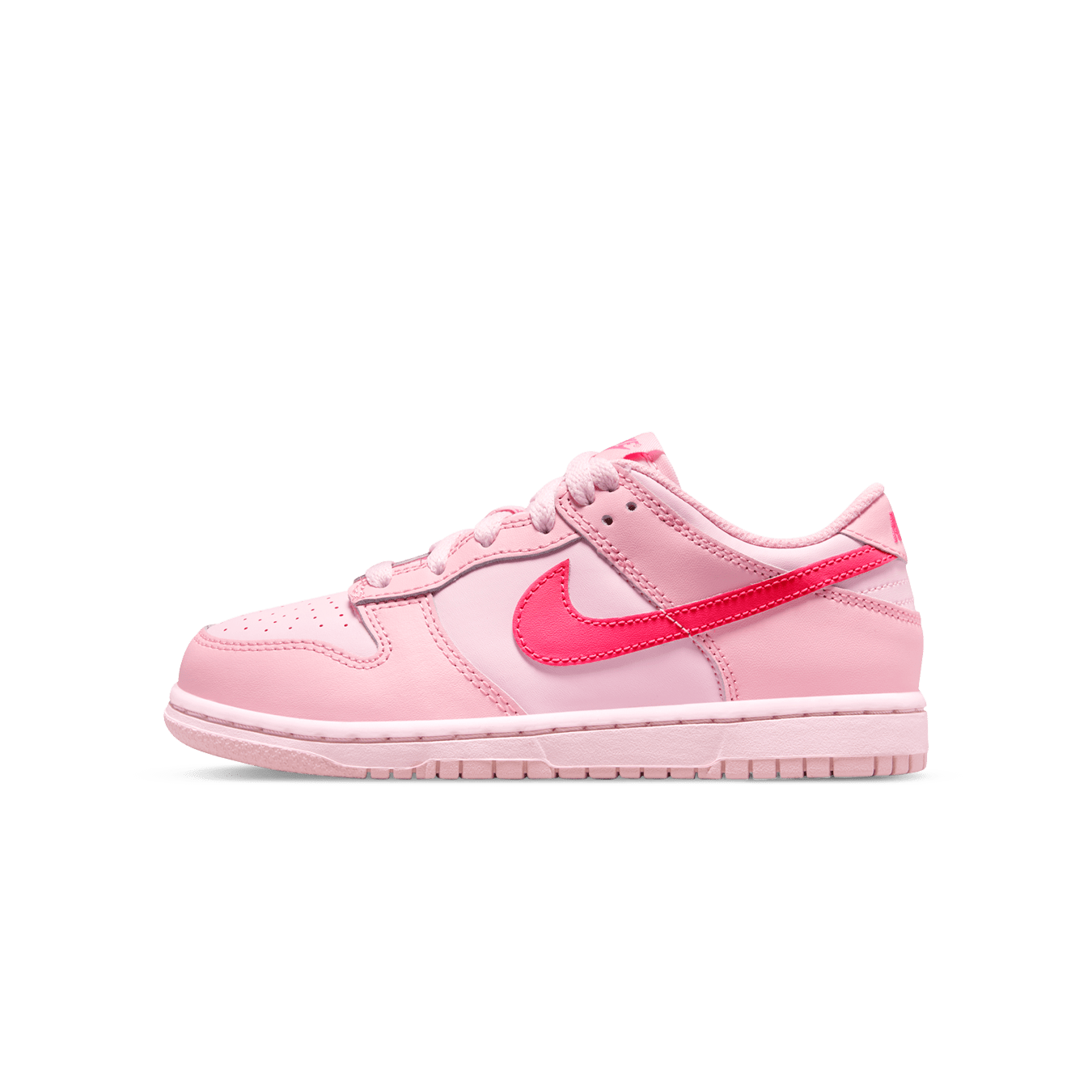 Nike Dunk Low PS 'Triple Pink' — UK 10C | EU 27.5 | US 10.5C — Front View