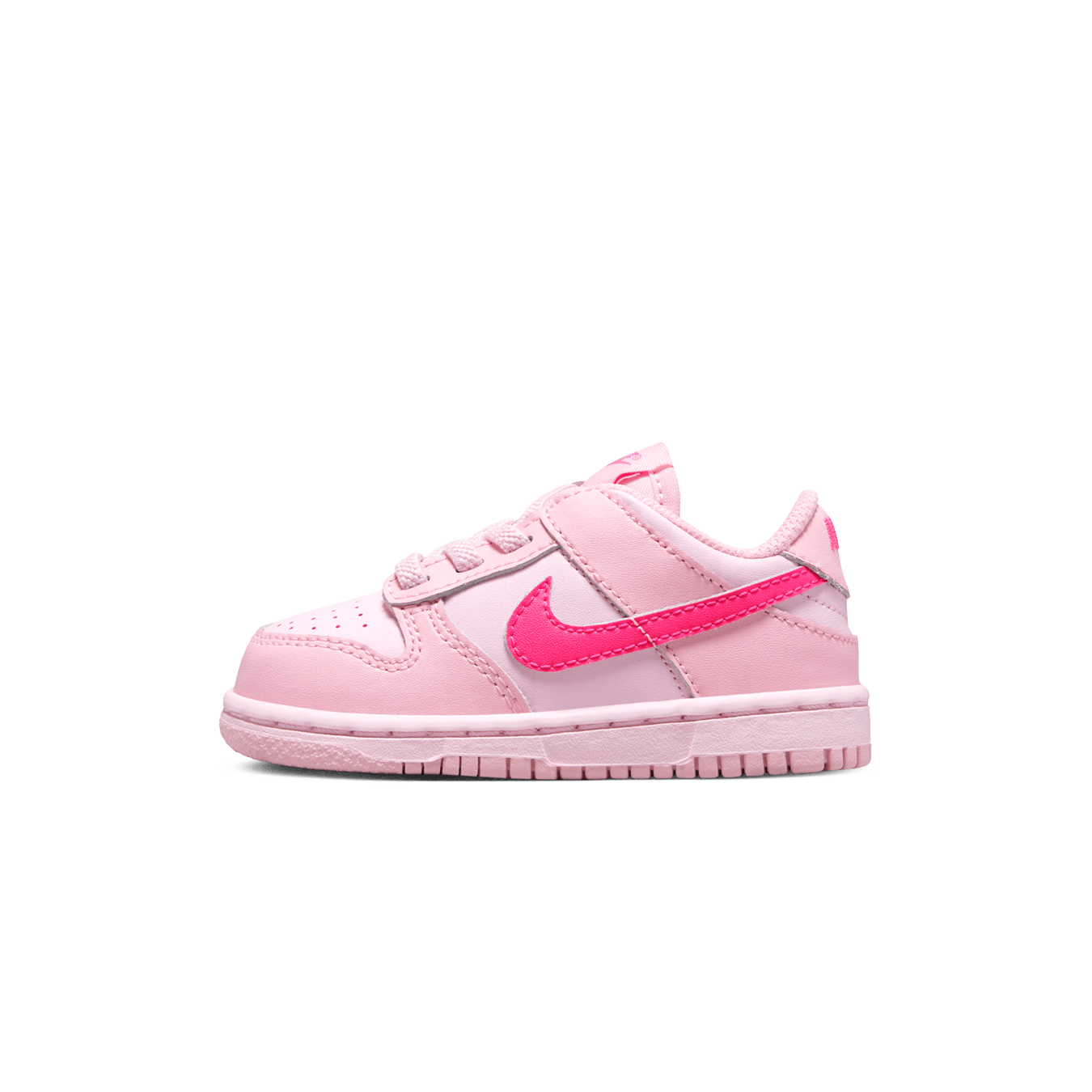 Nike Dunk Low TD 'Triple Pink' — UK 0C | EU 15 | US 0C — Front View
