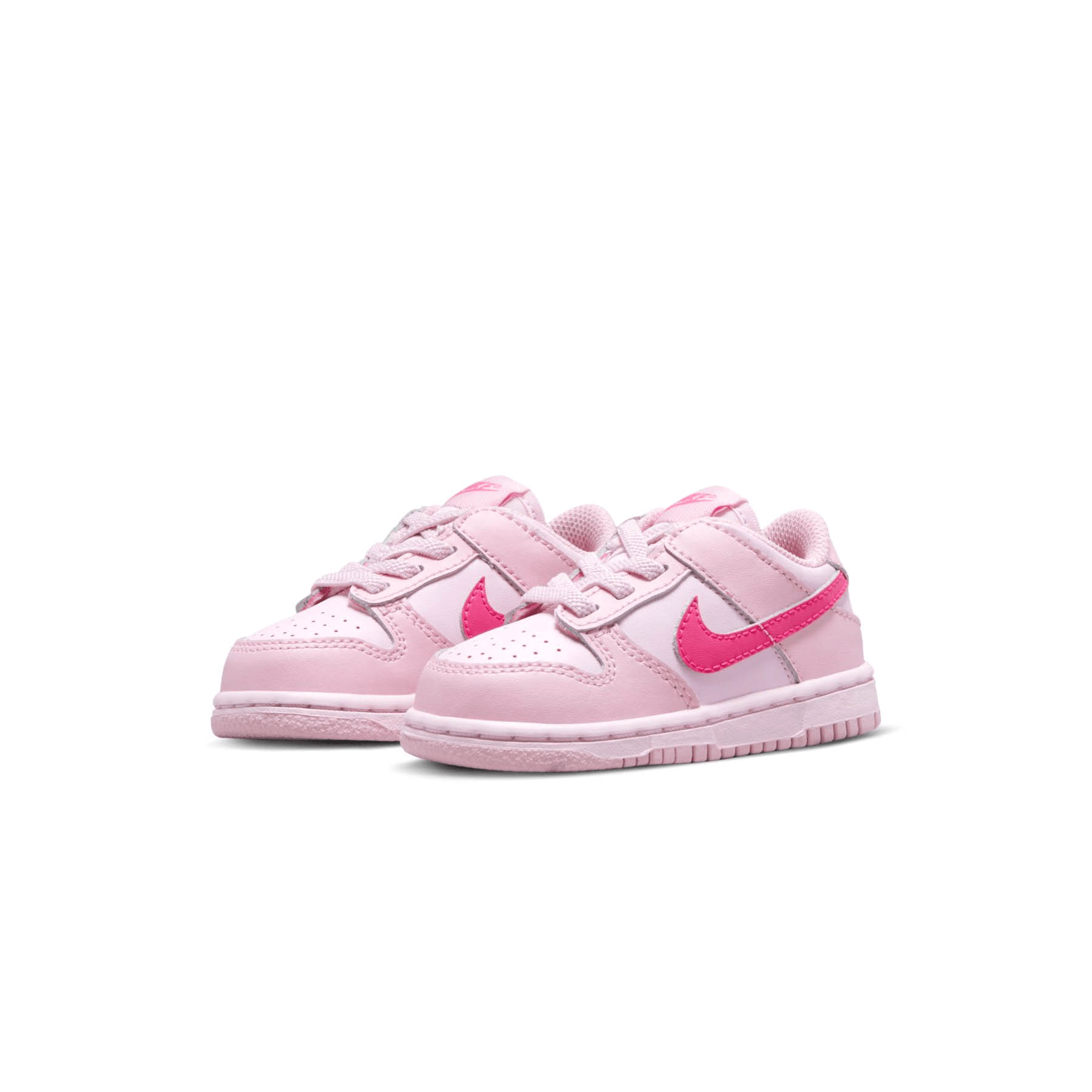 Nike Dunk Low TD 'Triple Pink' — UK 0C | EU 15 | US 0C — Side View