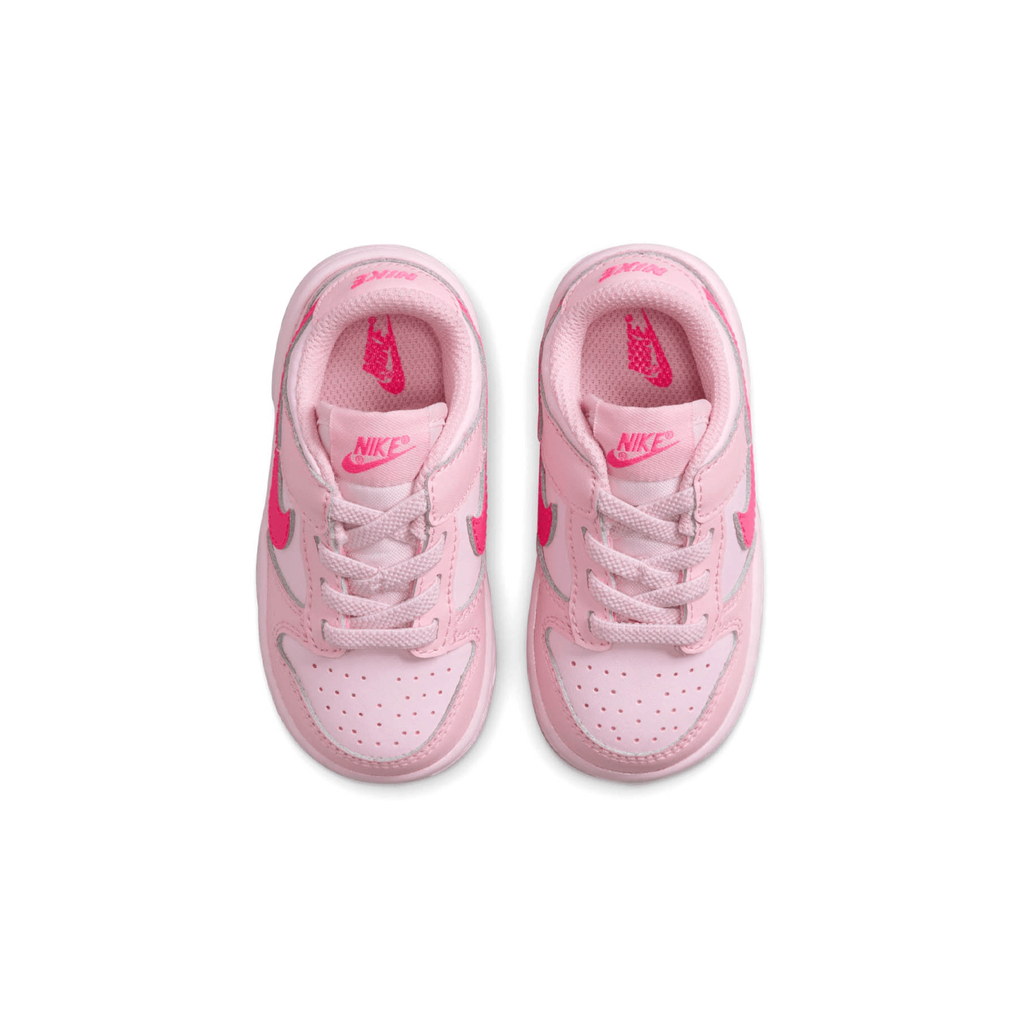 Nike Dunk Low TD 'Triple Pink' — UK 0C | EU 15 | US 0C — Back View