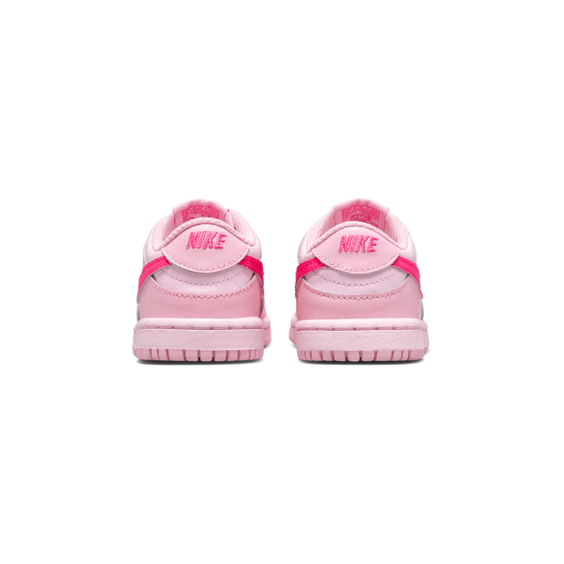 Nike Dunk Low TD 'Triple Pink' — UK 0C | EU 15 | US 0C — Top View