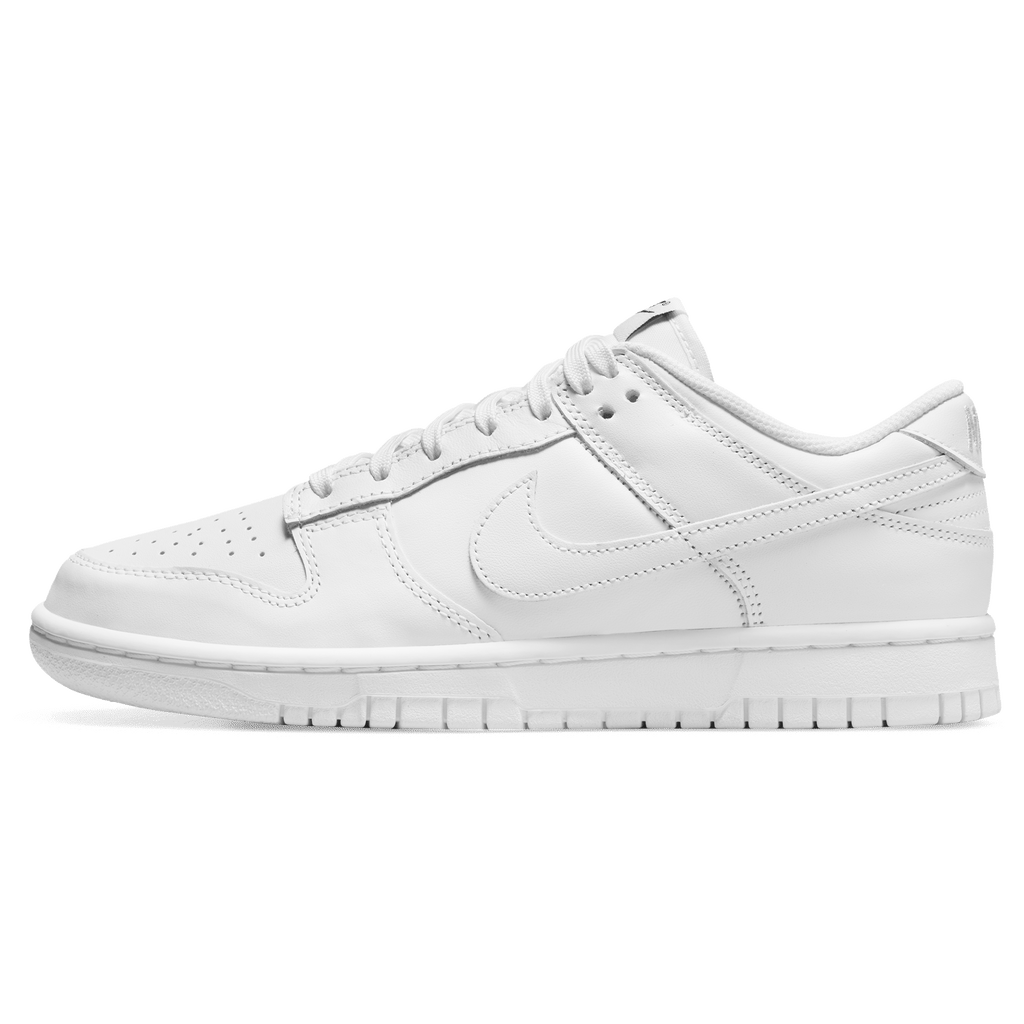 Nike Dunk Low Wmns 'Triple White' — UK 2.5 | EU 35.5 | US 5 — Front View