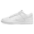 Nike Dunk Low Wmns 'Triple White' — UK 2.5 | EU 35.5 | US 5 — Front View