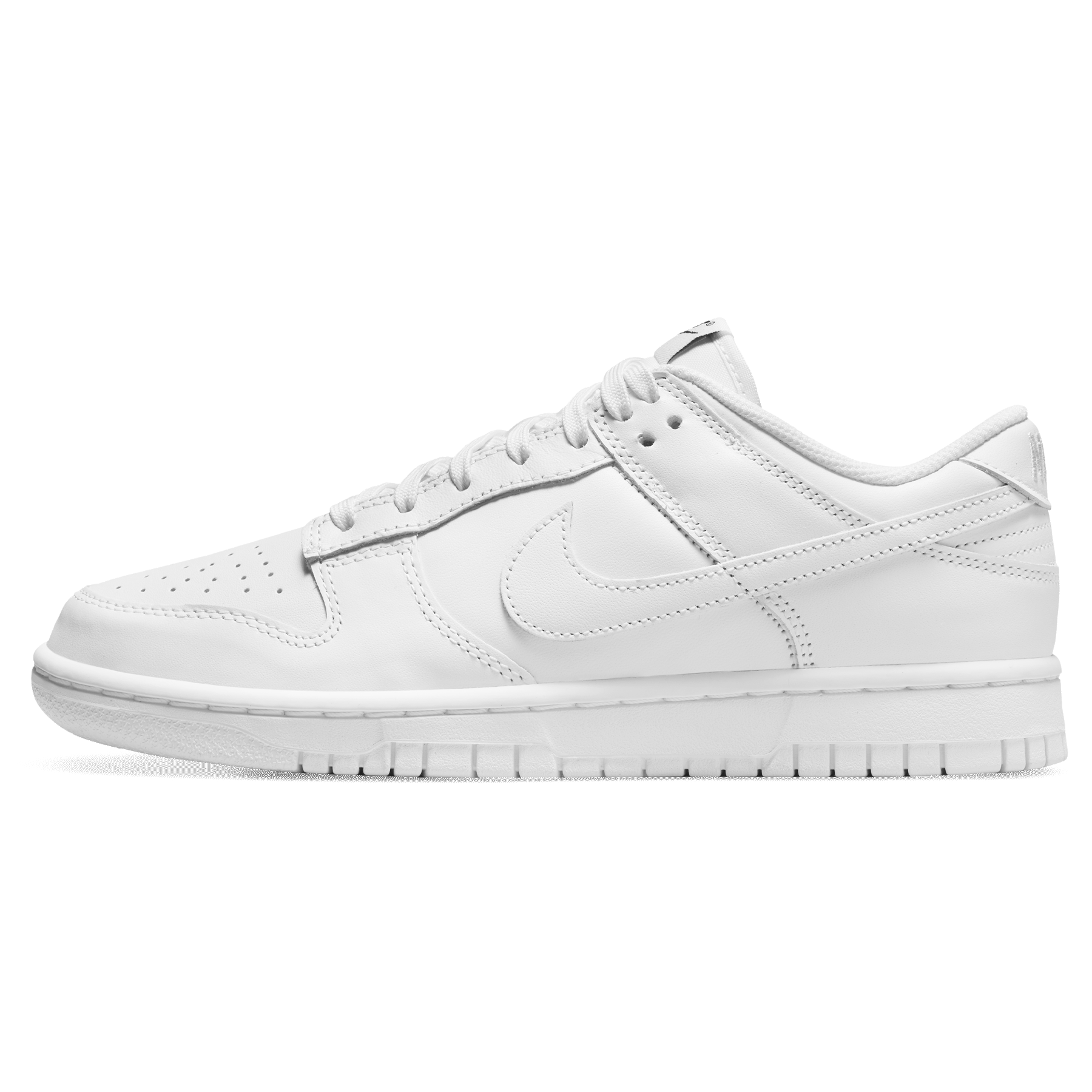 Nike Dunk Low Wmns 'Triple White' — UK 2.5 | EU 35.5 | US 5 — Front View